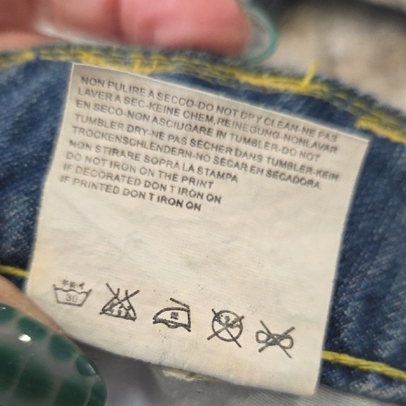 DSQUARED2 Denim Mini Skirt with Colorful Loops - Picture 8 of 10